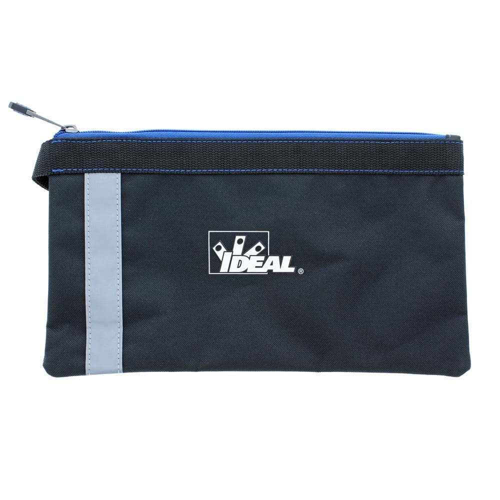 IDEAL Zipper Bag, Flat Pouch 12.5 in. x 7 in. x 0.5 in. 37-050