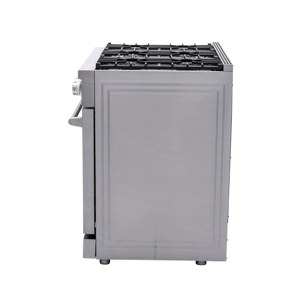 Magic Chef 36 Inch Stainless Steel Freestanding Gas Range