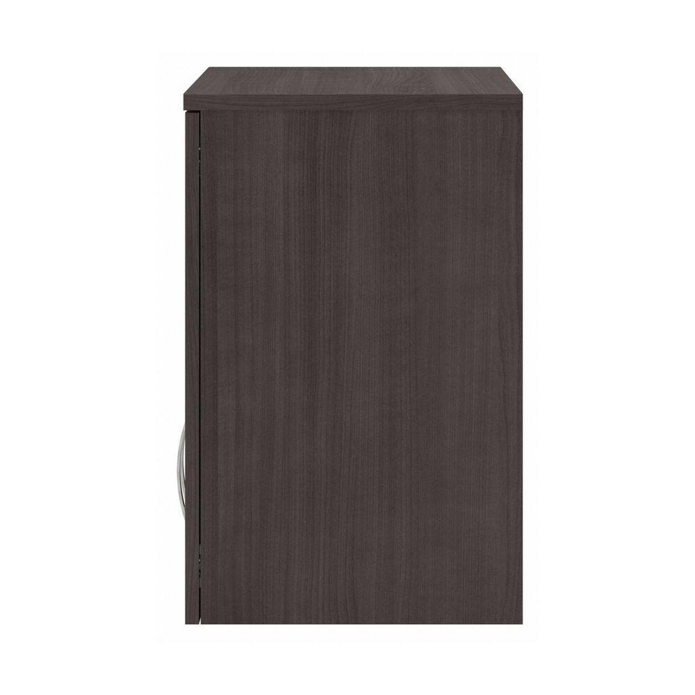 Transitional Storm Gray 28'' Engineered Wood Wall Cabinet