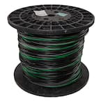 500 ft. 4/0-4/0-2/0-4 Black Stranded AL MHF USE-2 Cable