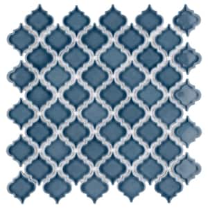 Hudson Tangier Storm Grey 12-3/8 in. x 12-1/2 in. Porcelain Mosaic Tile (11.0 sq. ft./Case)
