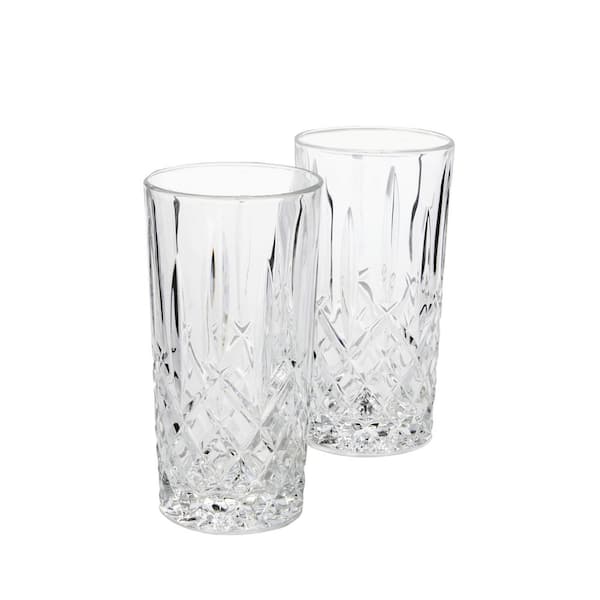 Barwell Set of Four Crystal Highball Glasses
