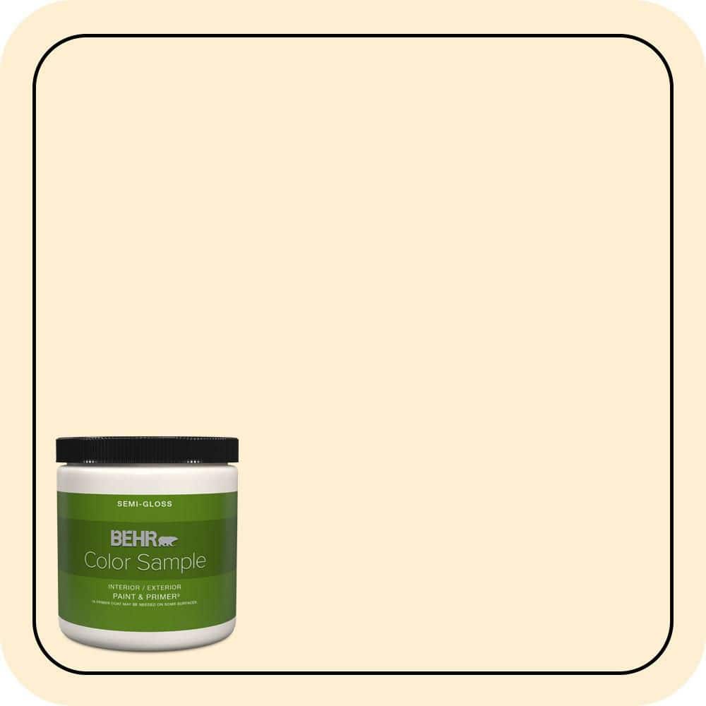 8 oz. #350C-1 Downy Semi-Gloss Interior/Exterior Paint & Primer Color Sample price history on PriceWatchPro