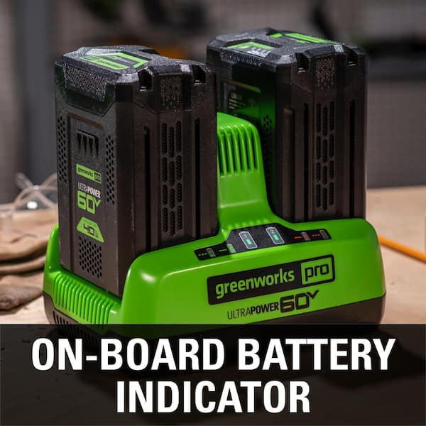 GREENWORKS PRO 60V BATTERY CHARGER CH60A00 - tools - by owner - sale -  craigslist