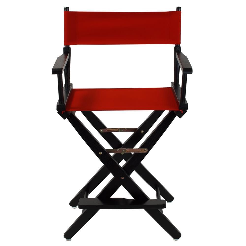 American Trails 24 In Extra Wide Black Frame Red Canvas New Solid   Black Frame Red Canvas American Trails Folding Chairs N206 22 032 11 64 1000 