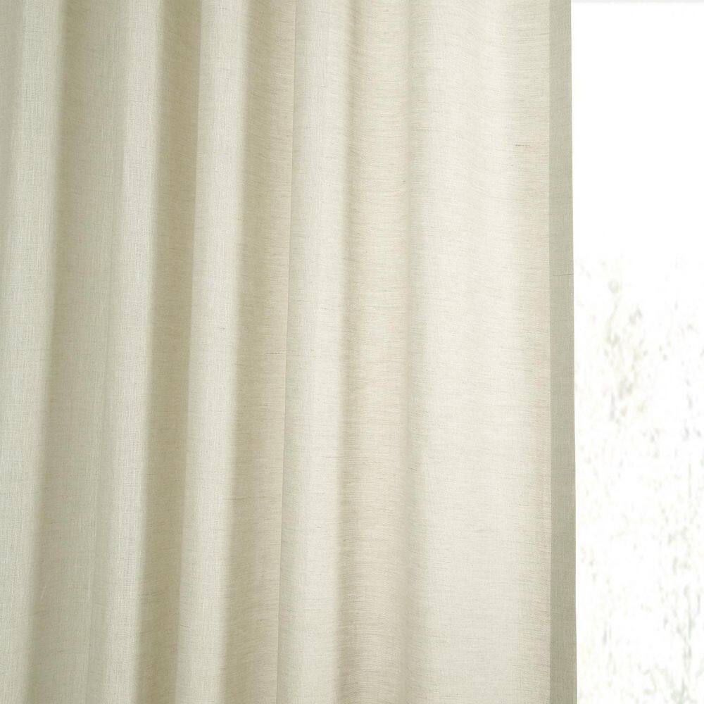 Birch Off-White Linen Sheer 96" Window Panel