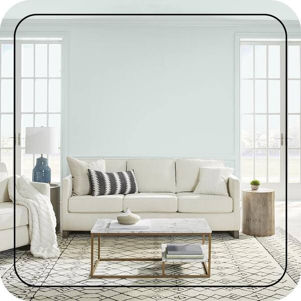 BEHR PREMIUM PLUS - 1 gal. #N440-1 Streetwise Flat Low Odor Interior Paint & Primer