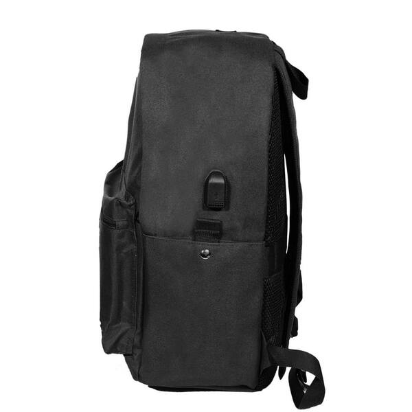 Rockland Military Tactical 20 in. Black Laptop Backpack B03A-BLACK - The  Home Depot