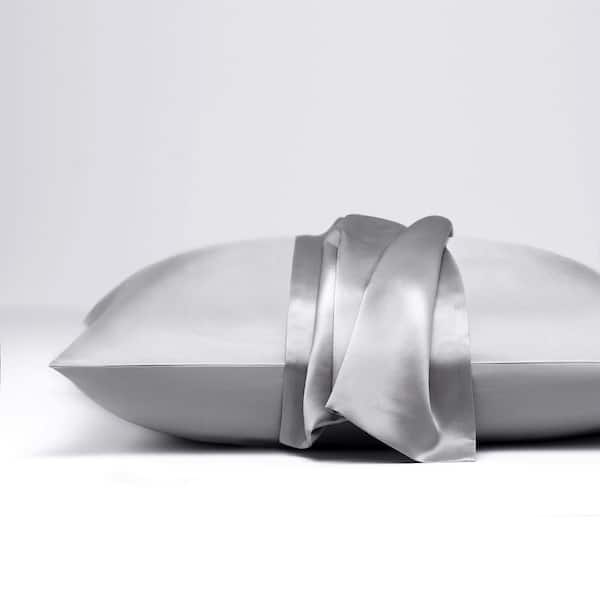 Allied Home Gray Dreamy Silk Jumbo Pillow Case
