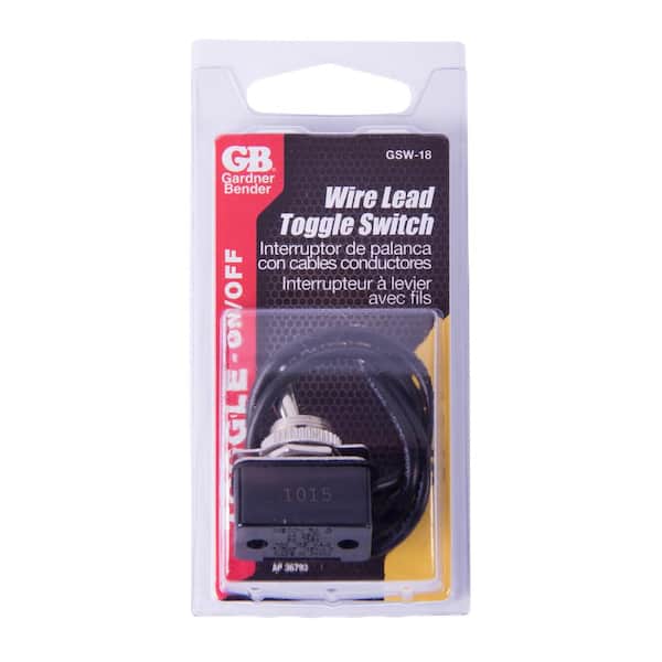 Gardner Bender 8 Amp Single-Pole Toggle Switch (1-Pack) GSW