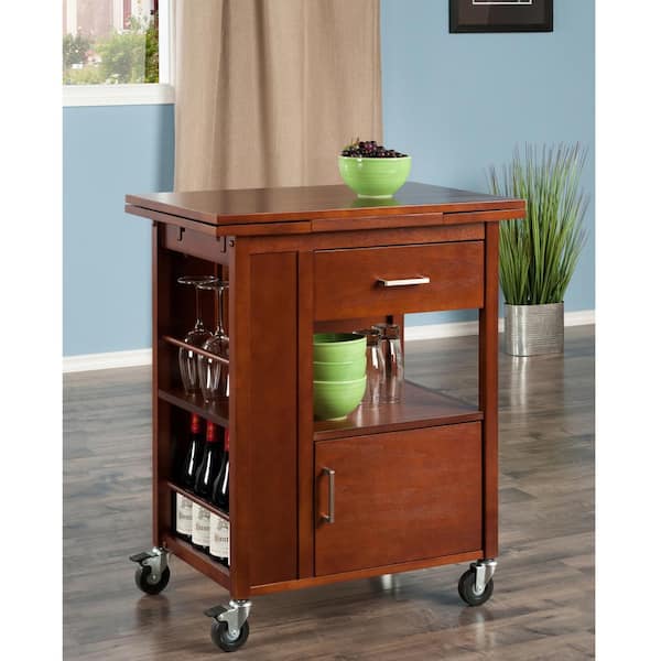 Gregory Walnut Kitchen Cart