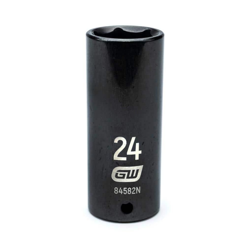 1/2 in. Drive 6 Point Metric Deep Impact Socket 24 mm price history on PriceWatchPro