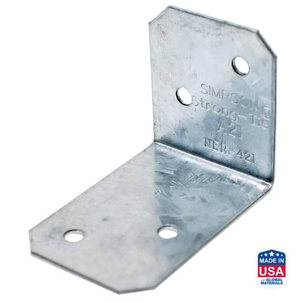 Simpson Strong-Tie 2 in. x 1-1/2 in. x 1-3/8 in. Galvanized Angle
