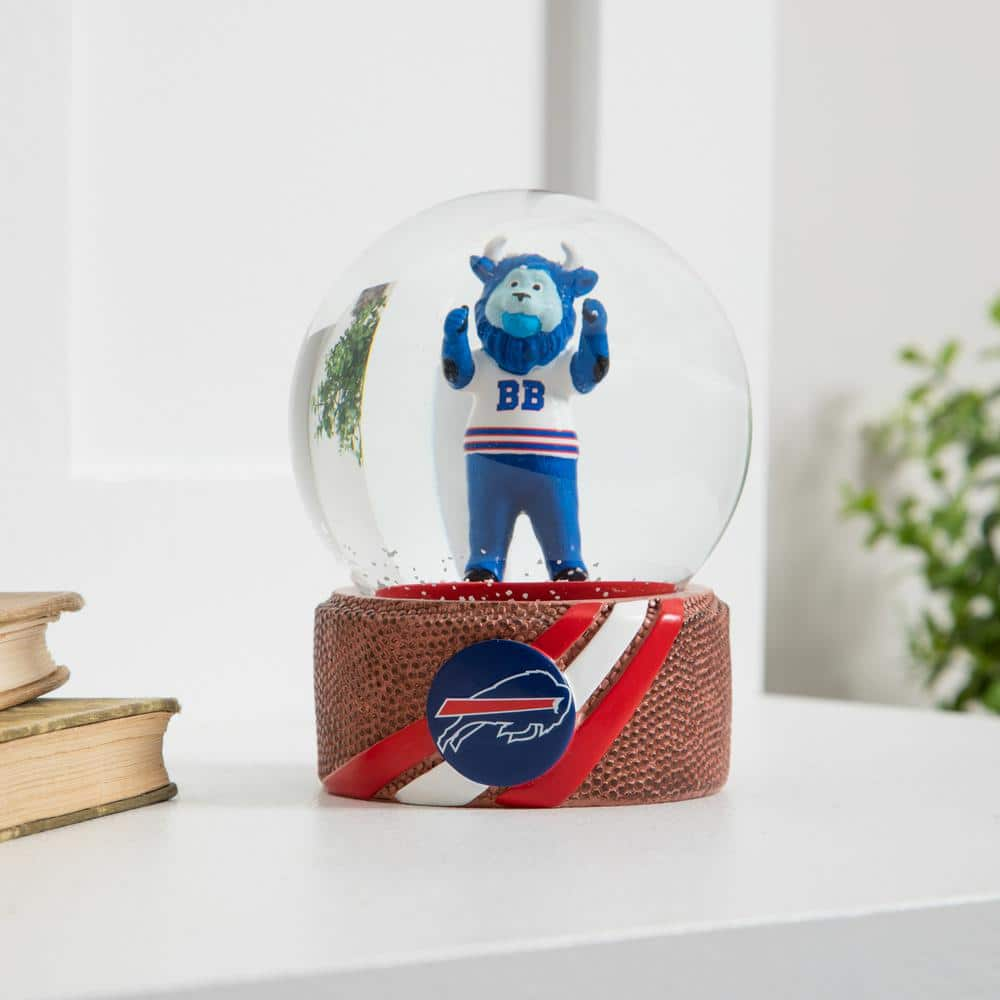 Buffalo Bills Football Holiday Snow Globe