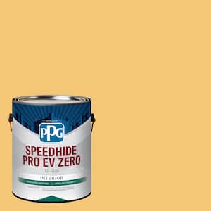 Speedhide Pro-EV Zero 1 gal. PPG1209-4 Yukon Gold Semi-Gloss Interior Paint