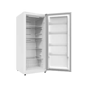 17 cu. ft. Frost Free Upright Convertible Freezer/Refrigerator in White