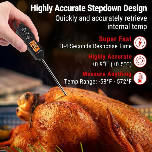 ThermoPro Digital Instant Read Meat Thermometer Food Candy Cooking