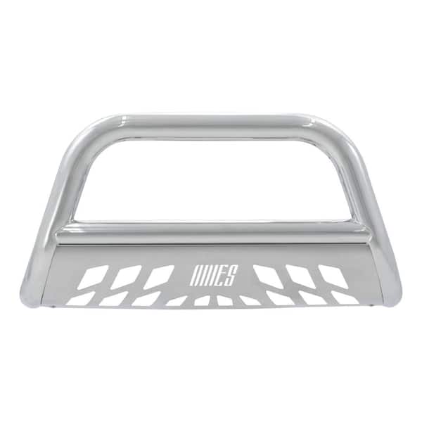 Aries 3-Inch Polished Stainless Steel Bull Bar, No-Drill, Select Toyota 4Runner