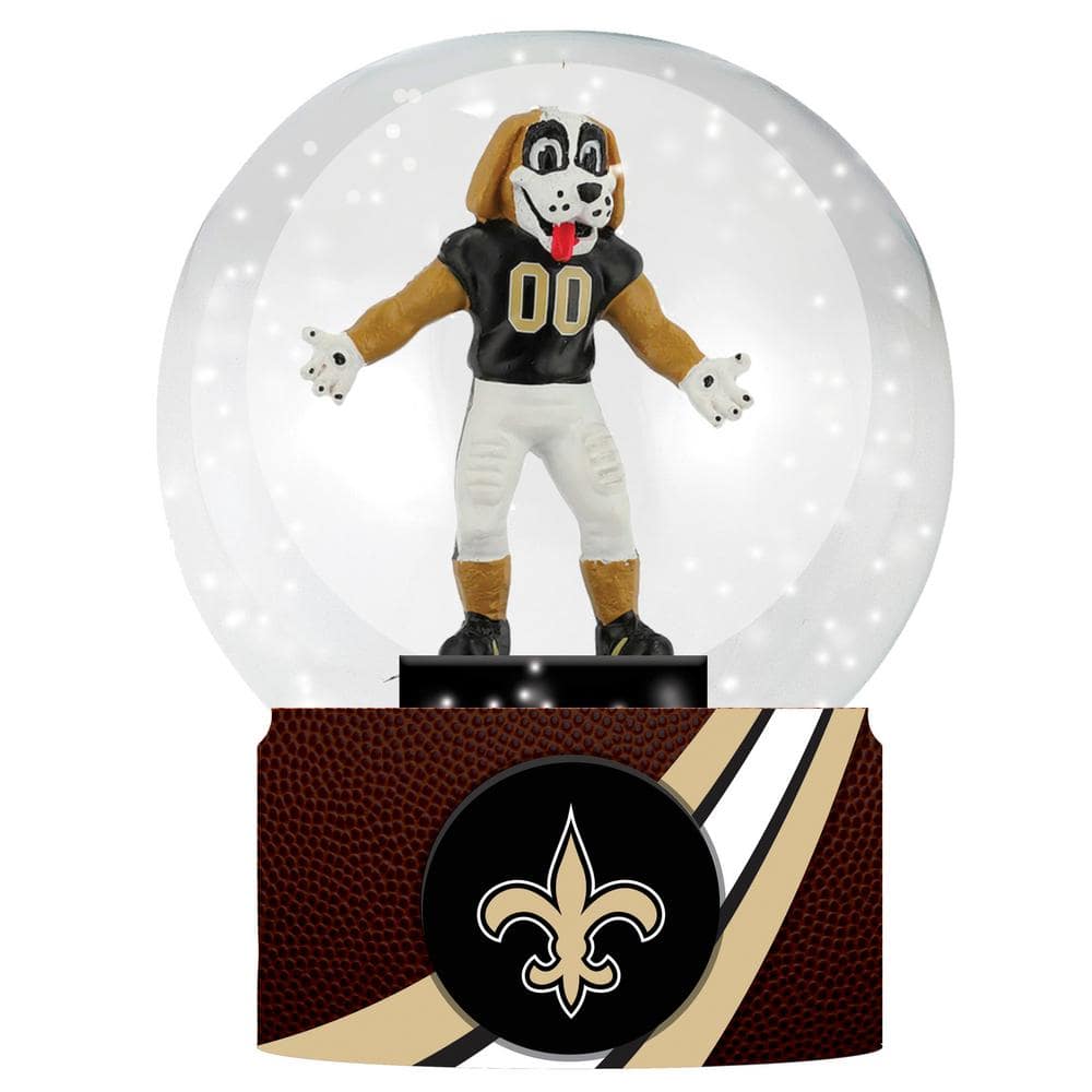 Evergreen Enterprises New Orleans Saints 5 in. Glass Tabletop Snow Globe