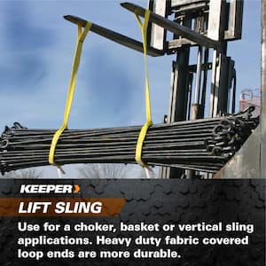 2 in. x 10 ft. 2 Ply Flat Loop Lift Sling