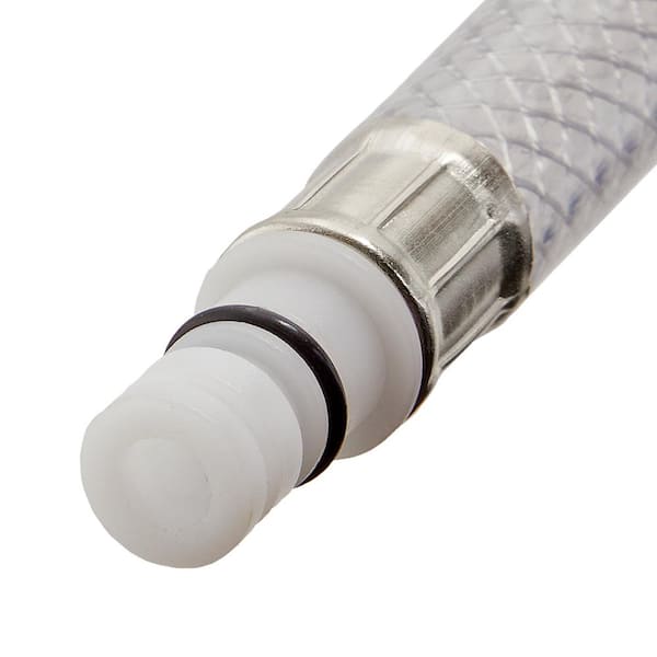 Everbilt 48 in. Clear Replacement Side Spray Hose 865630 Everbilt 48 in. Clear Replacement Side Spray Hose 865630