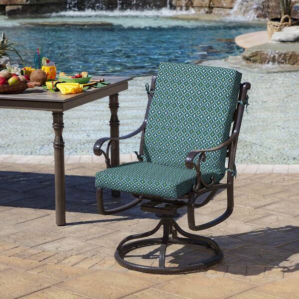 Waterproof 20x20 Cushion for Outdoor Patio Dining Chairs-Alana