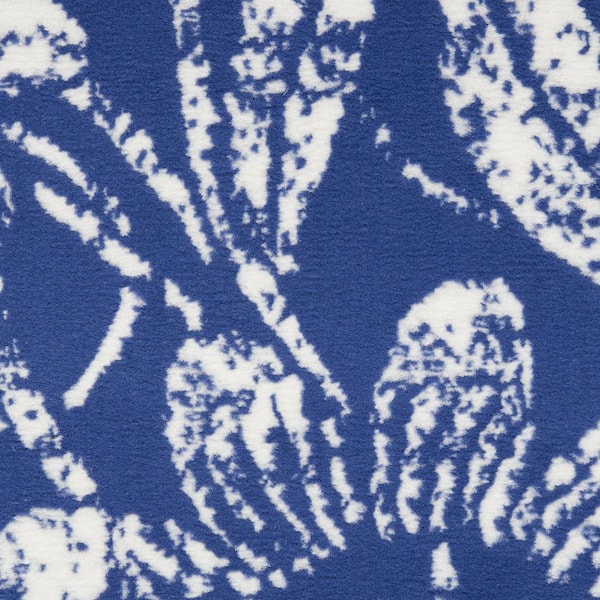 6' X 9' Pink and Ivory Abstract Distressed Non Skid Area Rug