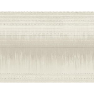 60.75 sq.ft. White Desert Textile Wallpaper