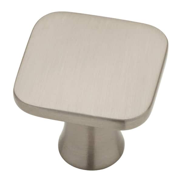 Liberty Lindley 1-3/16 in. (30 mm) Satin Nickel Square Cabinet Knob