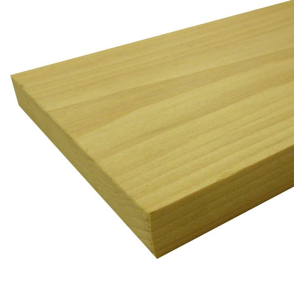 Poplar Board (Common: 1 in. x 4 in. x R/L; Actual: 0.75 in. x 3.5 in. x R/L)