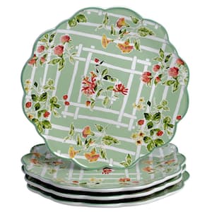 Certified International 28146SET4 Bee Sweet 6 Canape//Luncheon Plates Multi Colored Set of 4 Assorted Designs