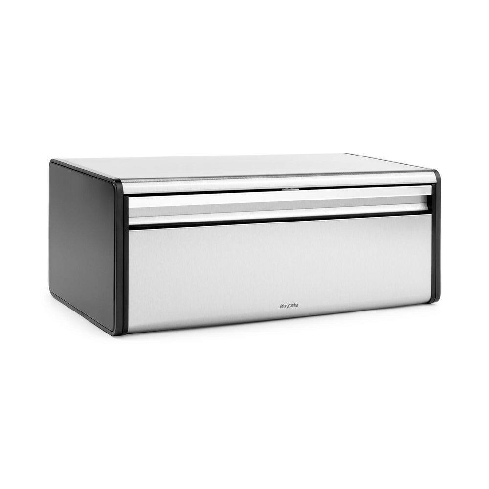 Matte Steel Fingerprint Proof Fall Front Bread Box