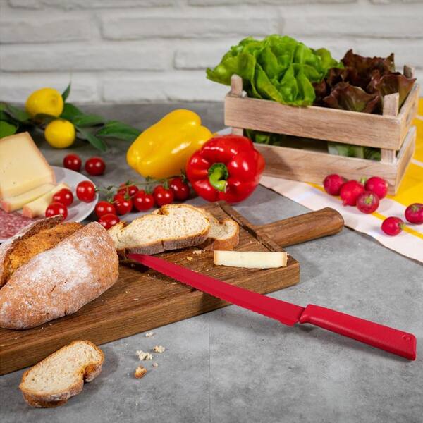 KUHN RIKON Colori Everyday 5Pieces Stainless Steel Knife Bread 8