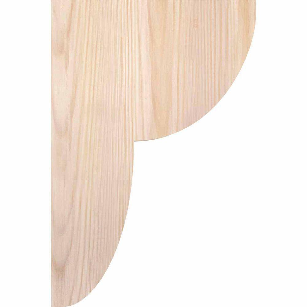 Douglas Fir Rough Sawn Rustic Wood Corbel 4"W x 8"D x 12"H