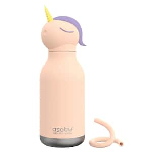 Bestie Bottle 16 oz. Pink Unicorn Stainless Steel Insulated Water Bottle