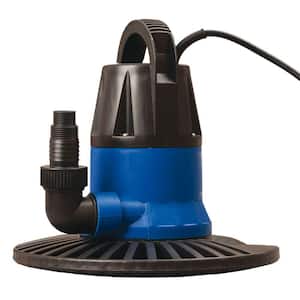 Super Dredger 2450 GPH In-Ground Winter Cover Pump with Base