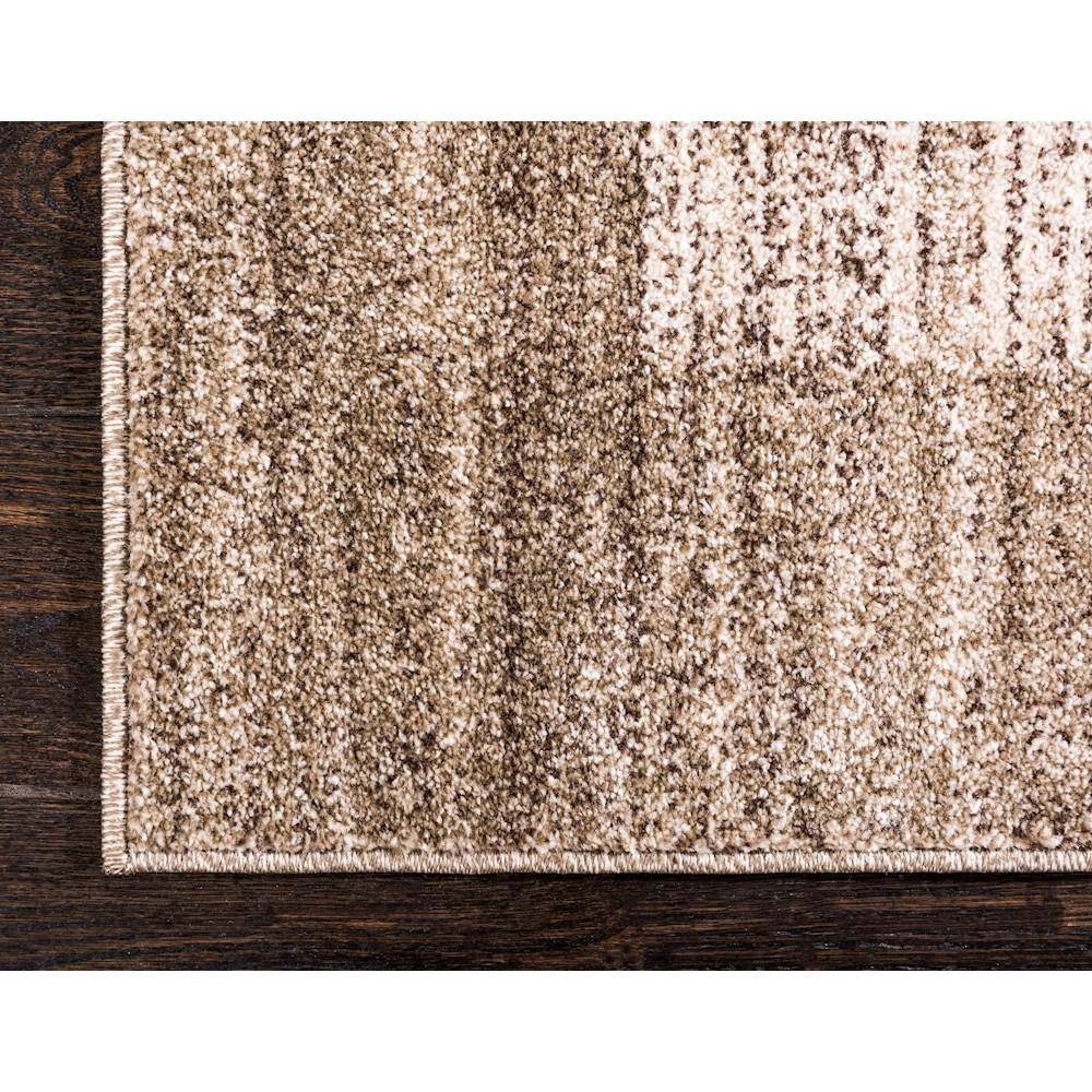 Beige Rectangular Tufted Reversible Stain-Resistant Area Rug