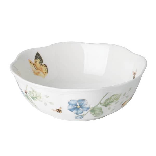 Lenox Butterfly Meadow 20 oz. Porcelain Multi Color All Purpose Bowl