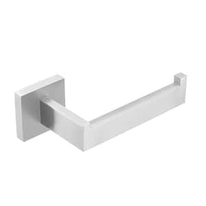 Wall Mounted Toilet Paper Holder in Brushed Nickel