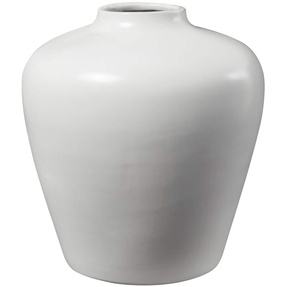 White Ceramic Novelty Table Vase