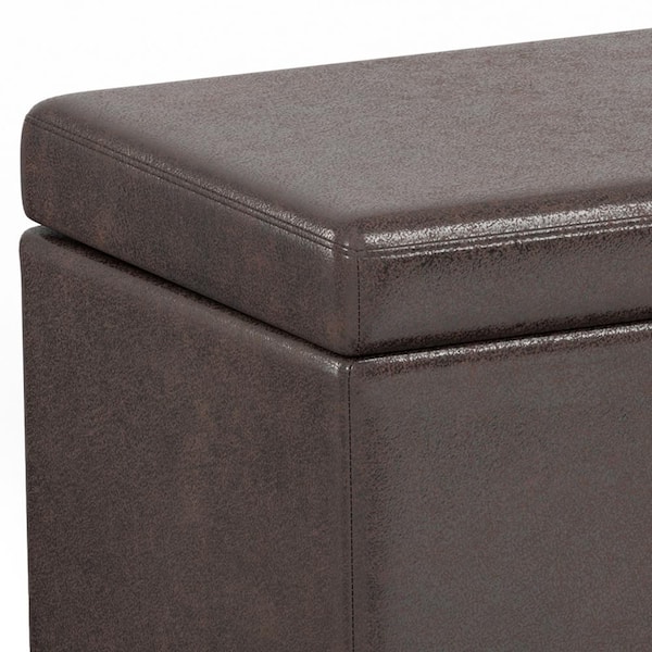 Avalon Storage Ottoman Bench, Storage Ottomans