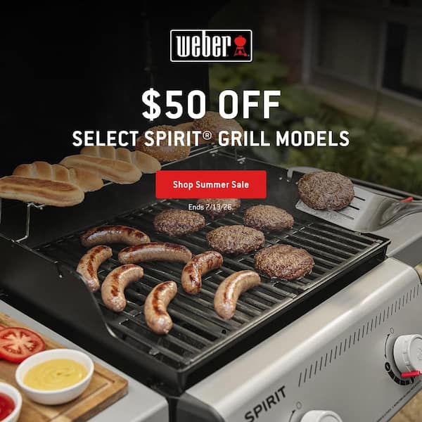 Spirit E-325 3-Burner Liquid Propane Gas Grill in Black with Sear Zone and Grill Cover