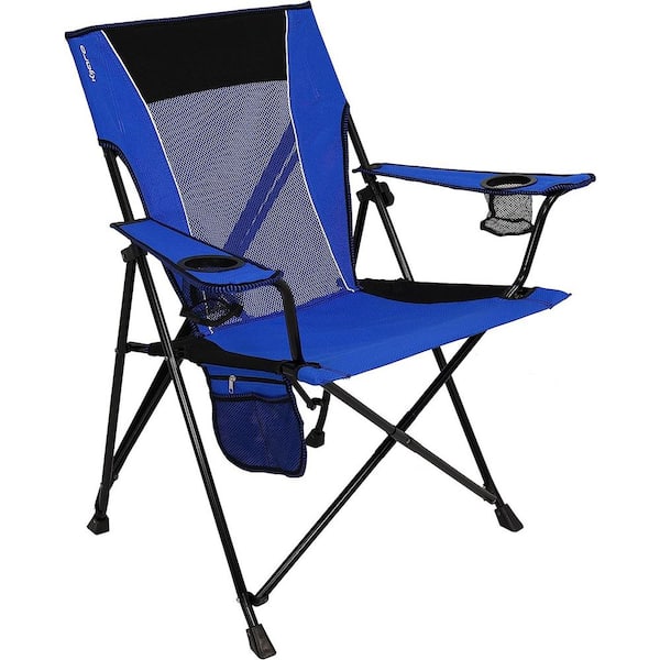 Unbranded Fawey Portable Maldives Blue Polyester Outdoor Patio Chair
