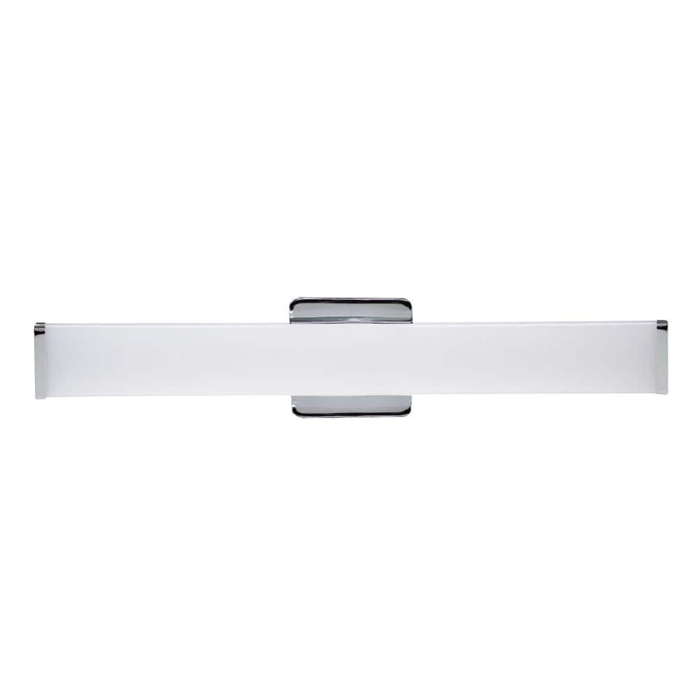 Reviews for ETI LIGHTING 24 in. Chrome LED Vanity Light Bar Selectable