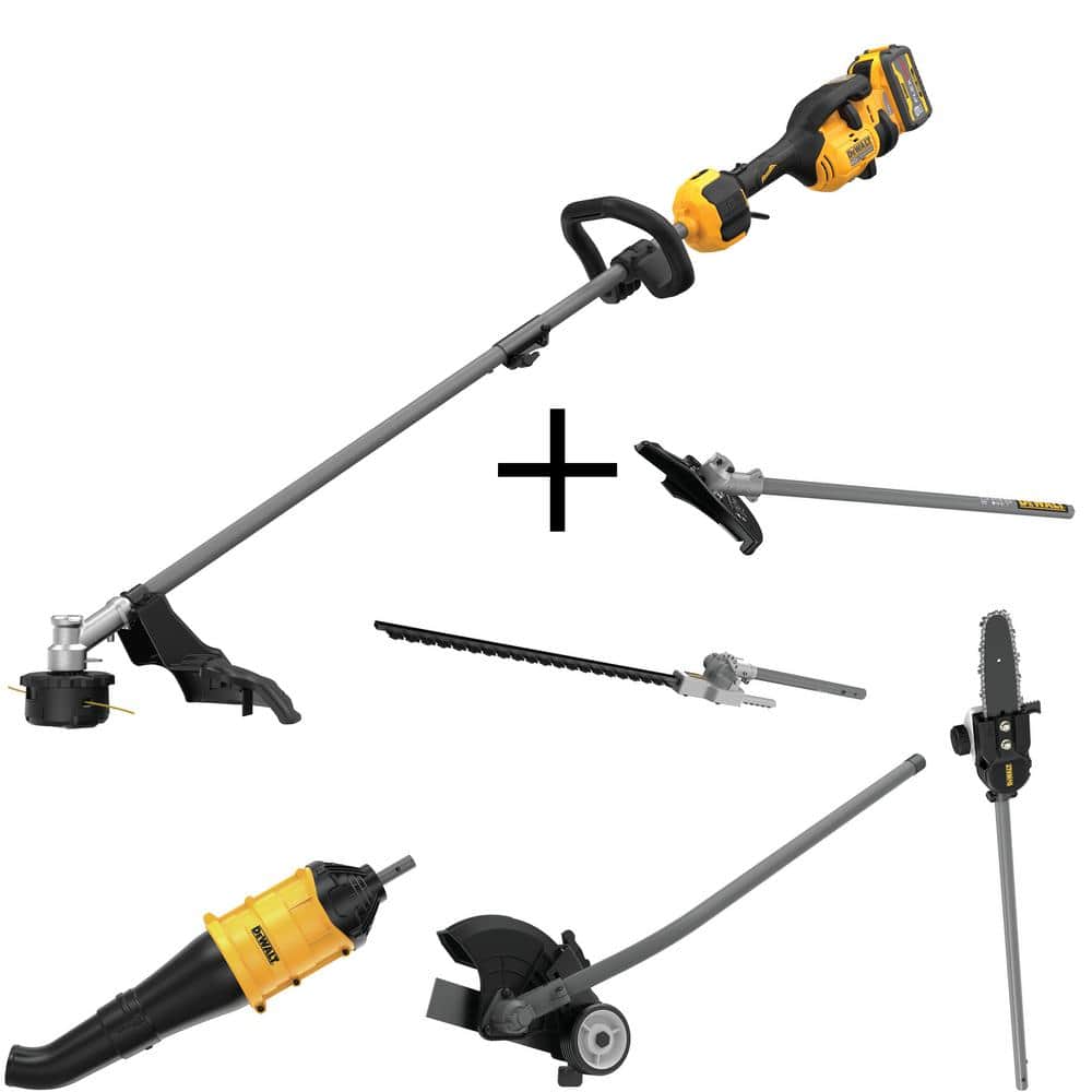 cordless pole saw and hedge trimmer combo