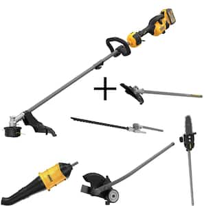 60V MAX Brushless Cordless Attachment Capable String Trimmer, Edger, Brush Cutter, Pole Saw, Blower, Hedge Attachment