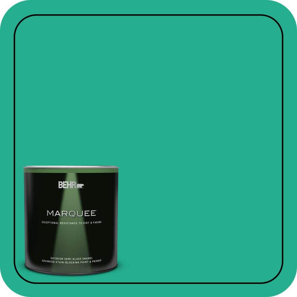 1 qt. #480B-5 Mermaid Song Semi-Gloss Enamel Exterior Paint & Primer price history on PriceWatchPro