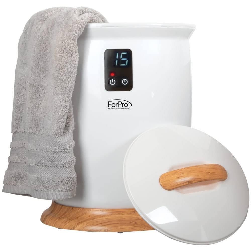 Dual Towel Holder Wall-Mounted Electric Towel Warmer with Auto Shut Off, 4 