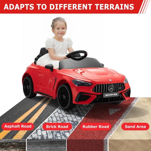 TOBBI Mercedes-Benz AMG CLE53 Licensed Ride-On Car for Kids Aged 3