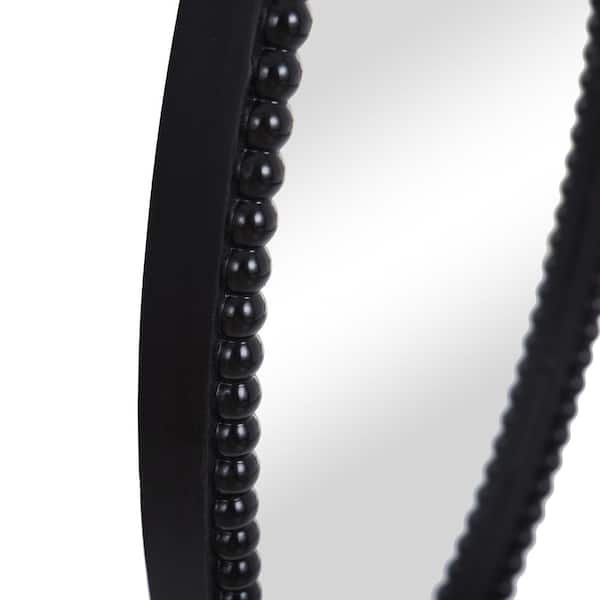StyleCraft 25.2 in. x 17.32 in. Modern Oval Framed Black StyleCraft 25.2 in. x 17.32 in. Modern Oval Framed Black